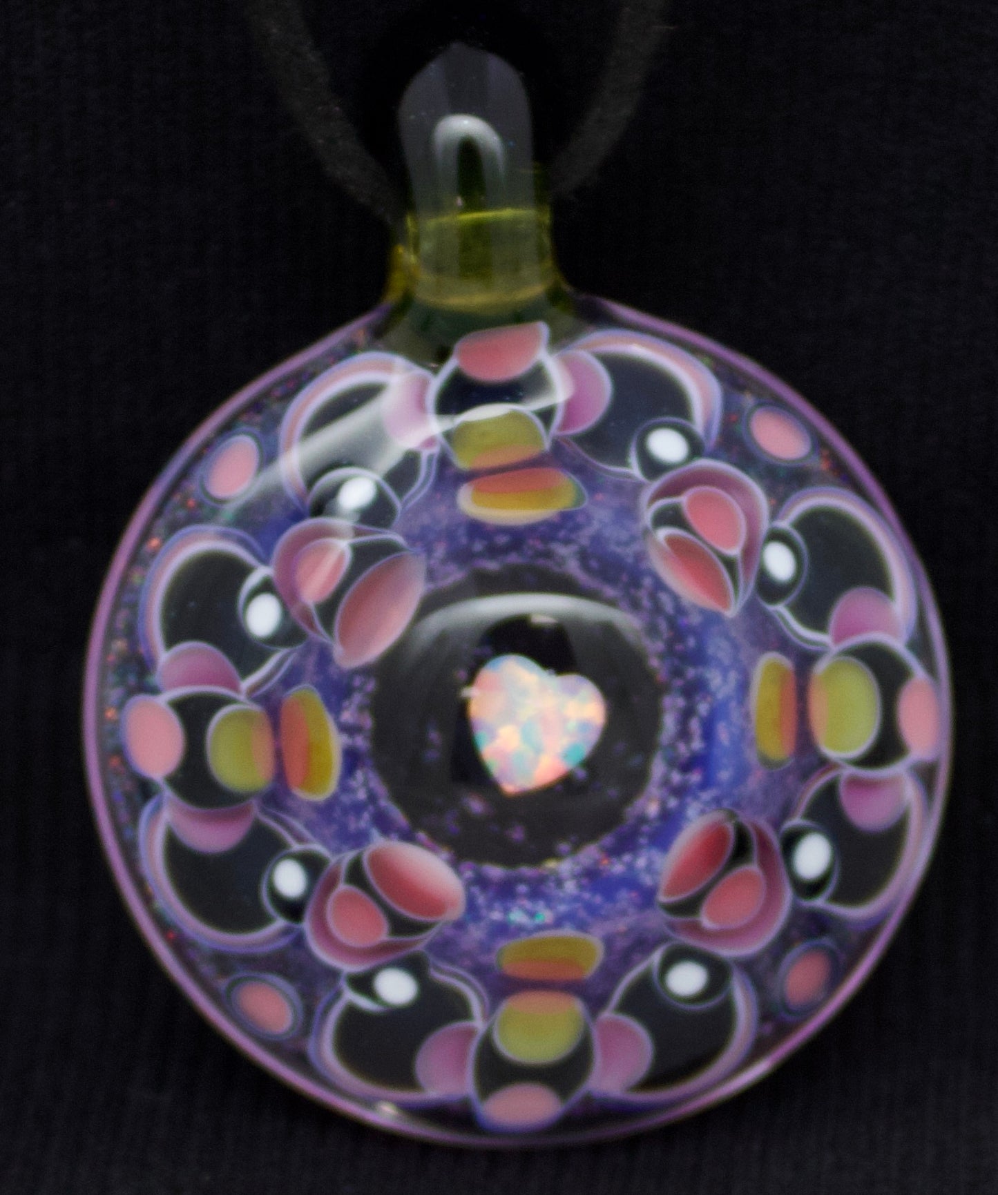 JuJu - Heart Opal Pendant