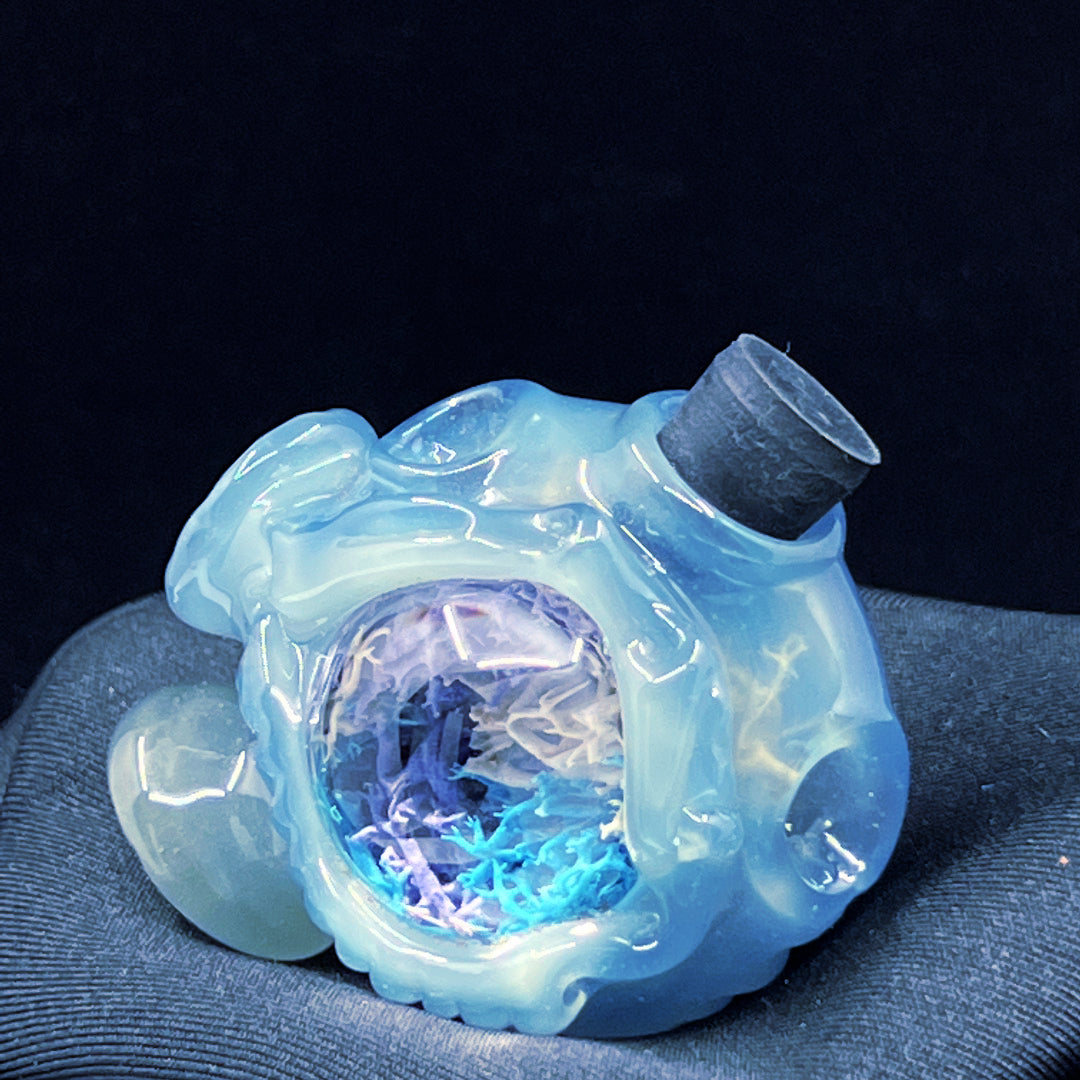 BufoGlassworks - Small Necronomicon Pendant