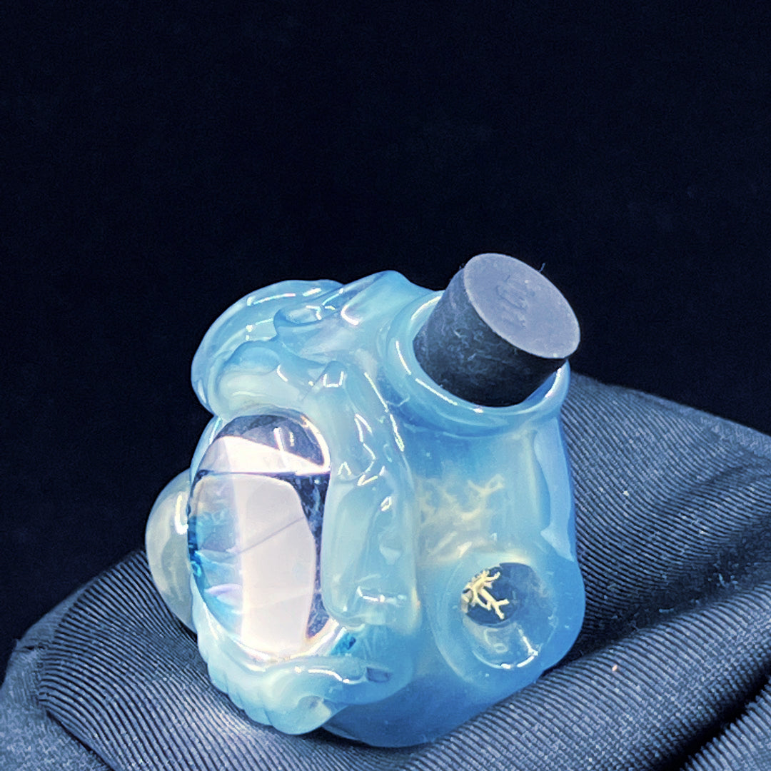 BufoGlassworks - Small Necronomicon Pendant