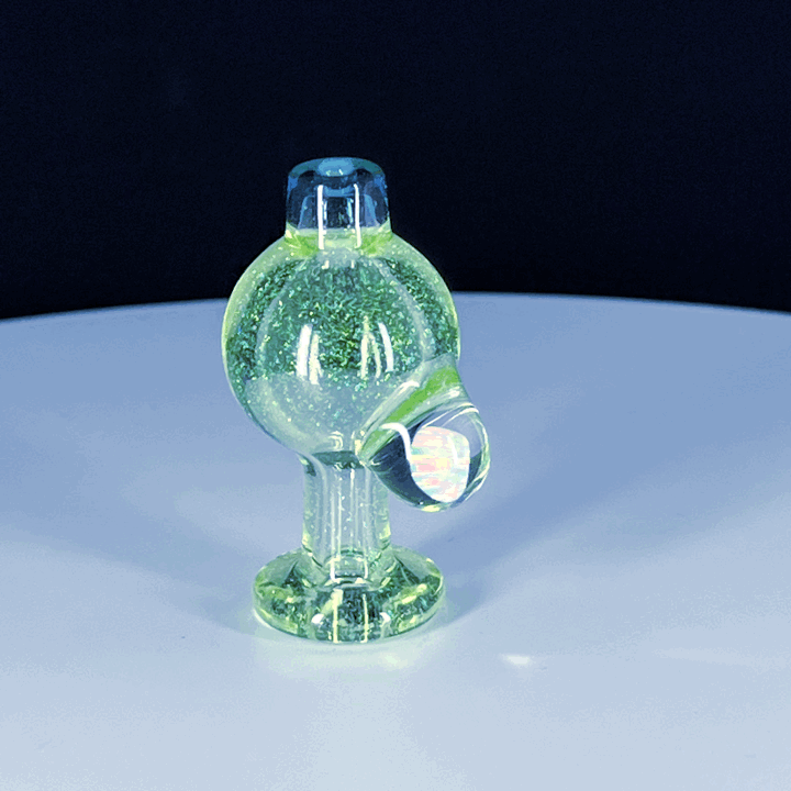 Creepyspookyglass - Bubble caps w/ opal