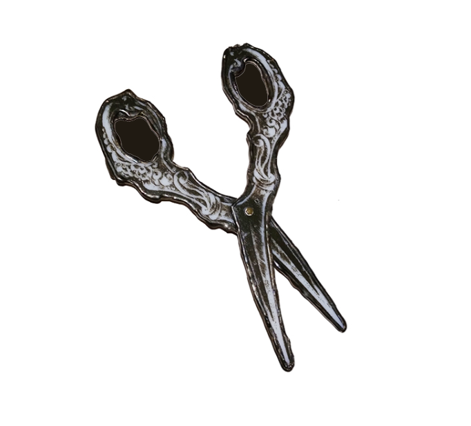 Victorian Scissor Petite Art Glass