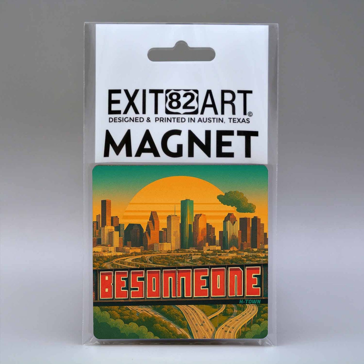 Be Someone - 3" Square Magnet