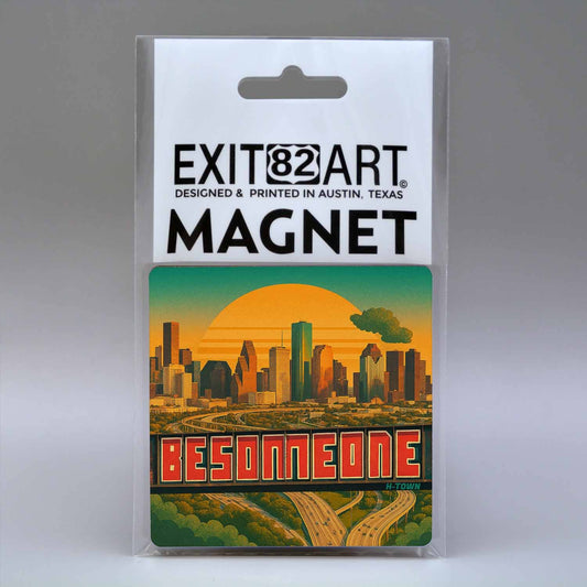 Be Someone - 3" Square Magnet