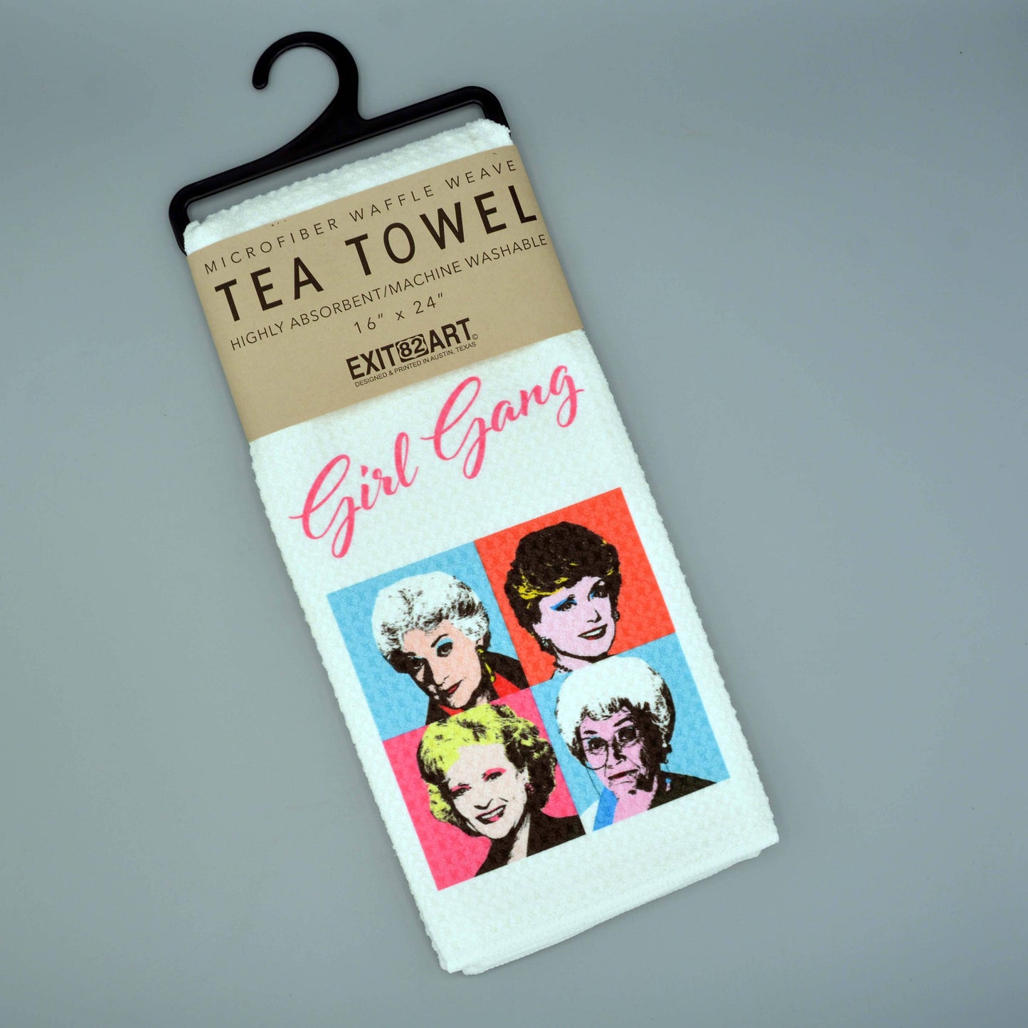 Girl Gang - Golden Girls - Microfiber Waffle Weave Tea Towel
