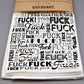 FUCK! - 16" x 4" Waffle Weave Tea Towel