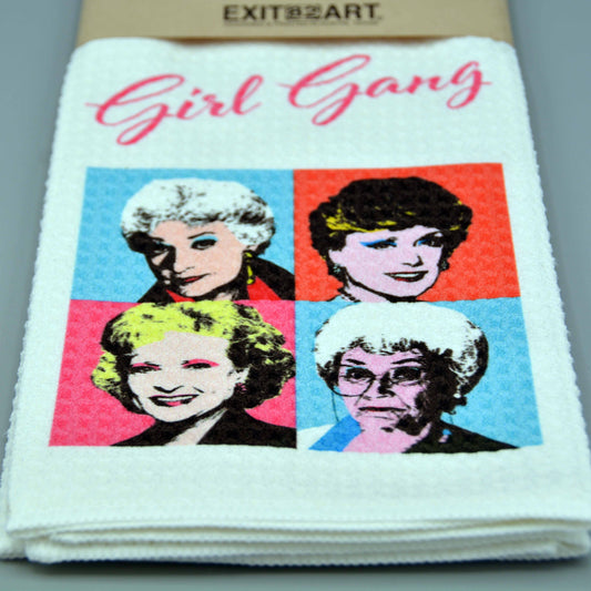 Girl Gang - Golden Girls - Microfiber Waffle Weave Tea Towel