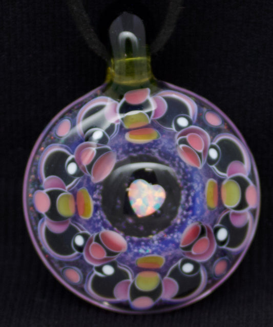 JuJu - Heart Opal Pendant
