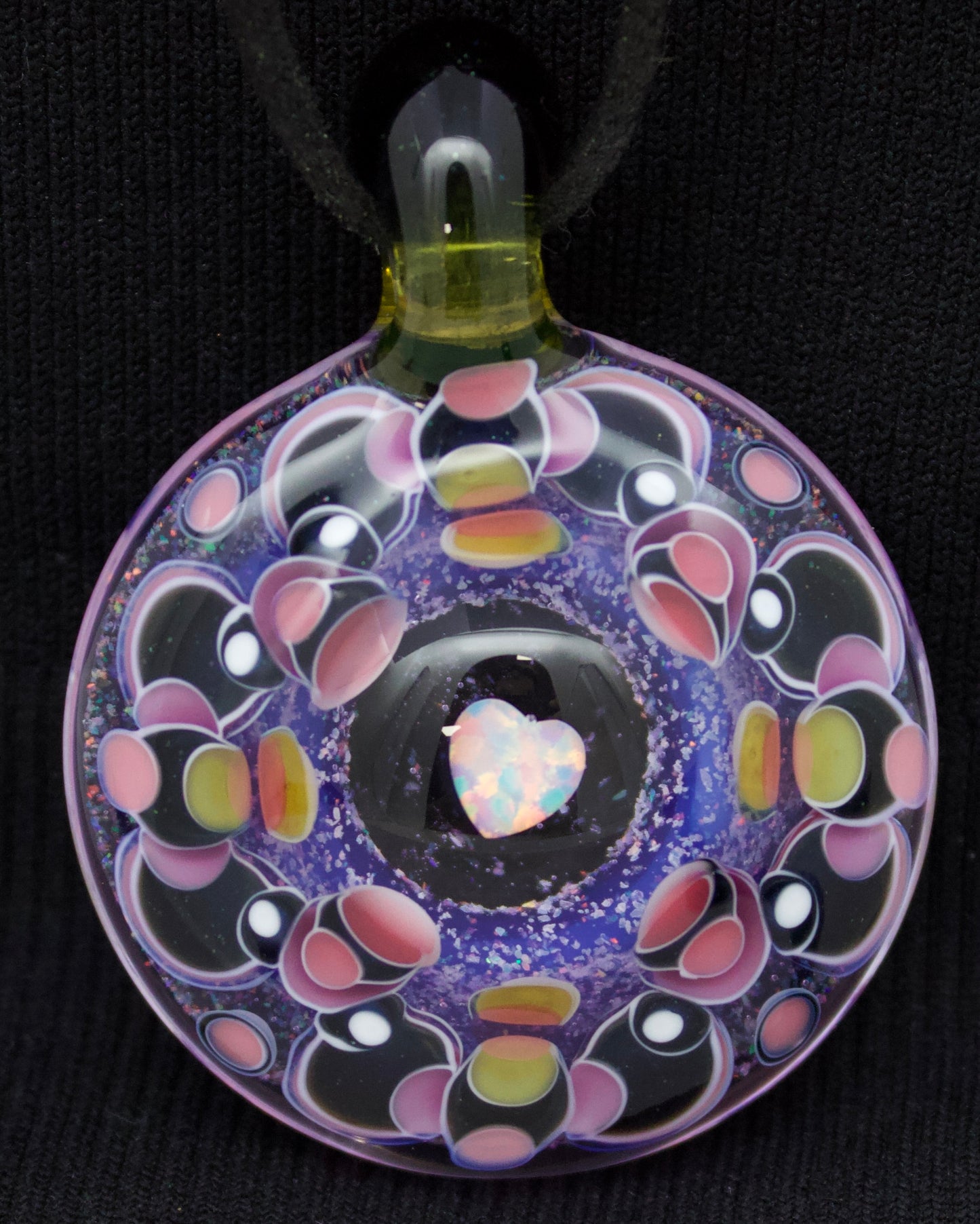 JuJu - Heart Opal Pendant