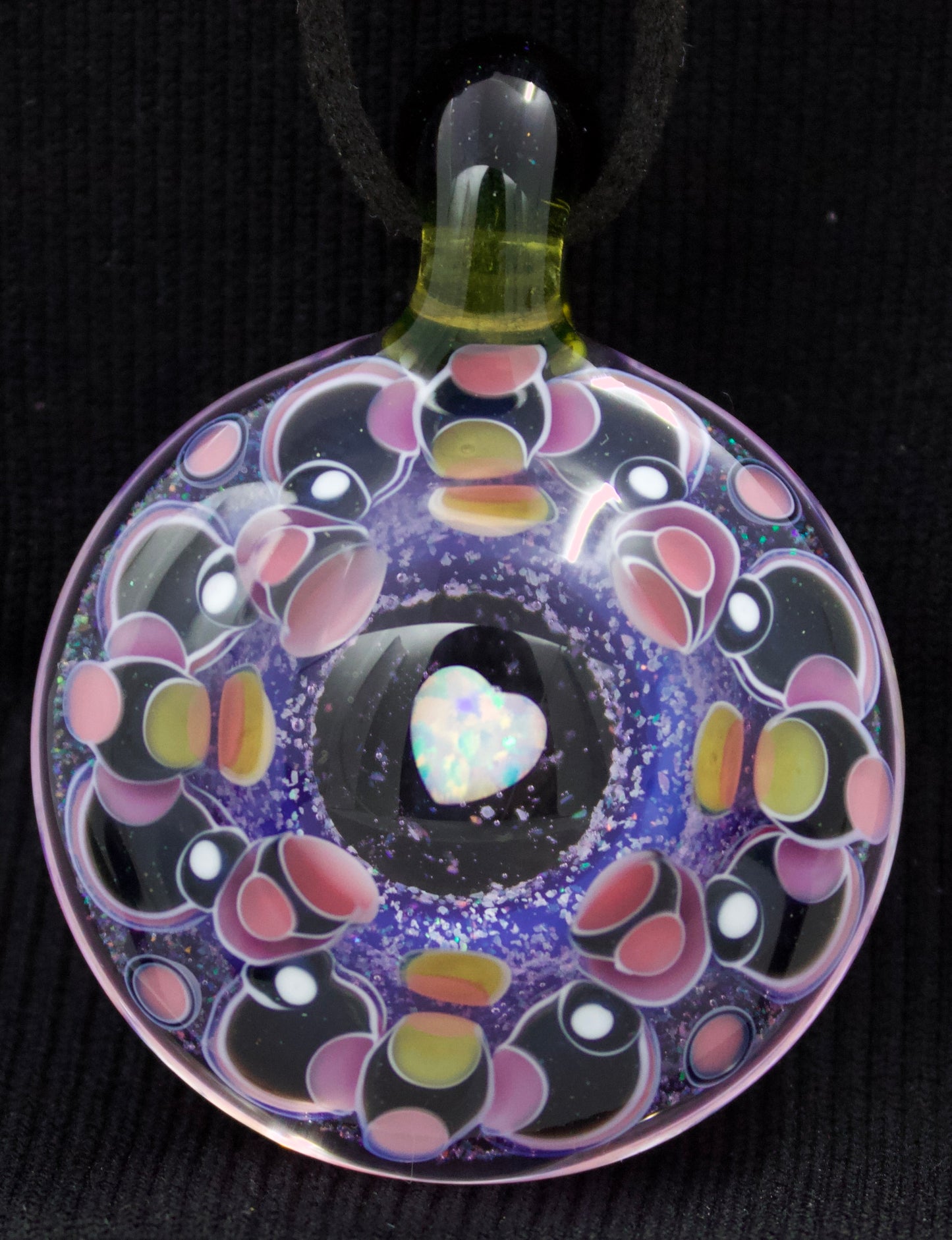 JuJu - Heart Opal Pendant
