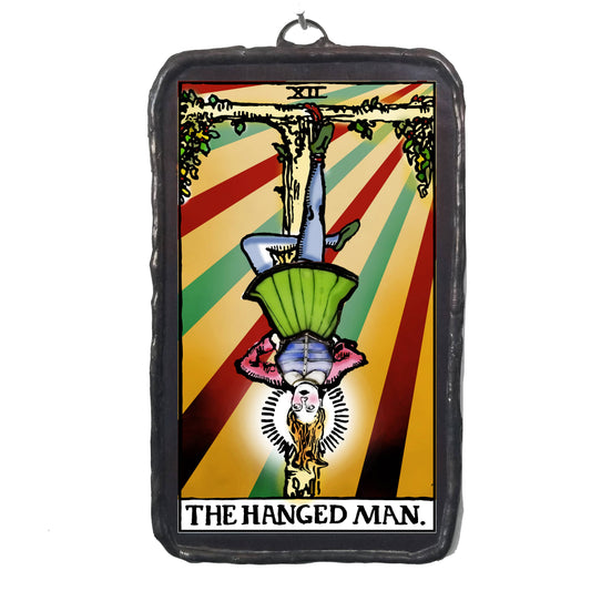 The Hanged Man Tarot | Glass | ornament | Art