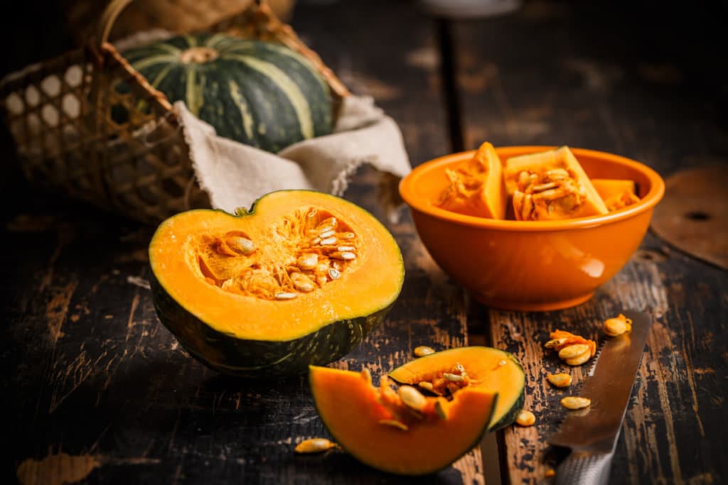 Heirloom Organic Black Forest Kabocha Squash Seeds (Aka Japanese Pumpkin)