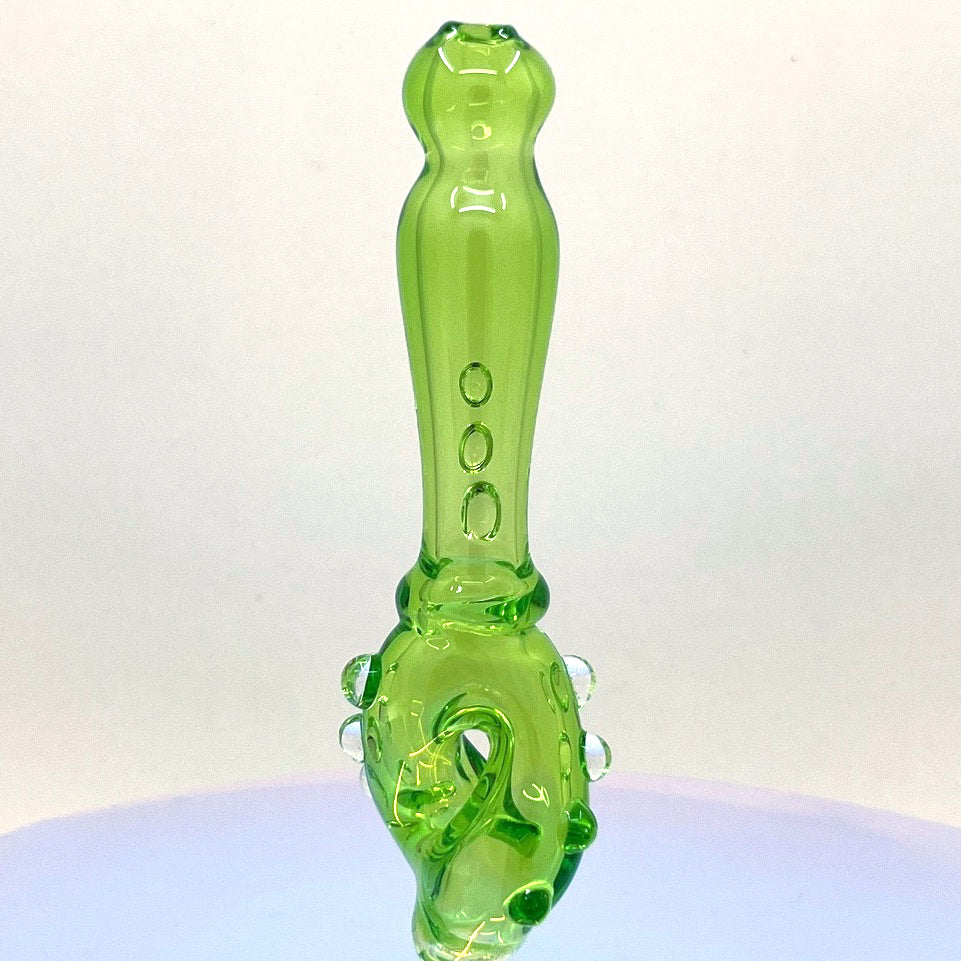 GlassbyJacs - Lime Donut Dab/Dip Straw