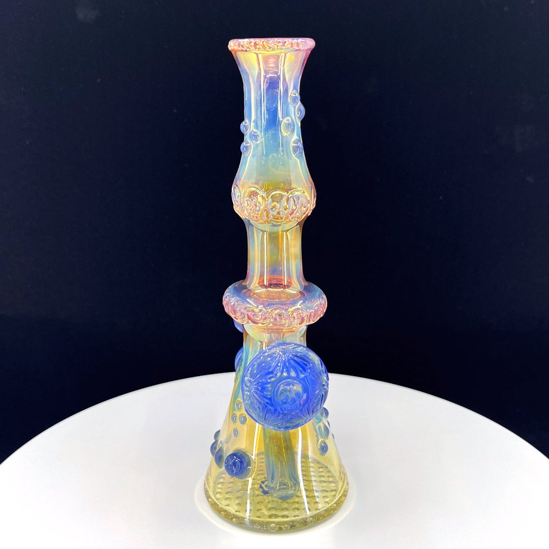 Hensleyartglass - Carved fume jammer