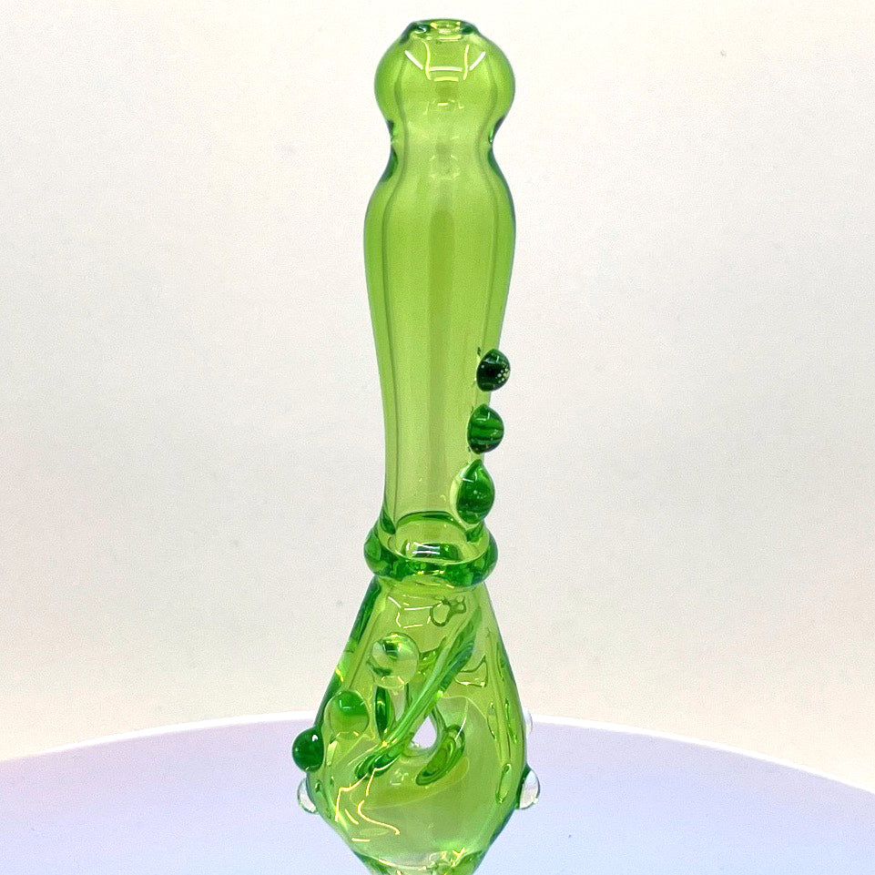 GlassbyJacs - Lime Donut Dab/Dip Straw