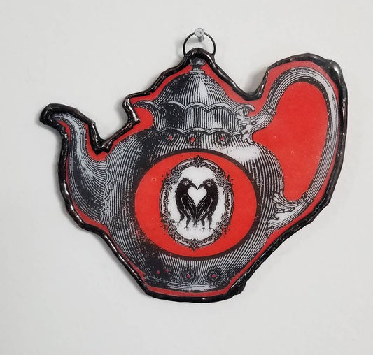 The Poison Teapot Petite Art Glass