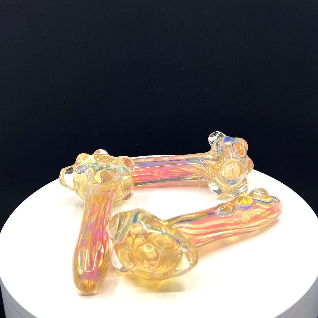 King_leo_glass Chunky Fumed Spoons