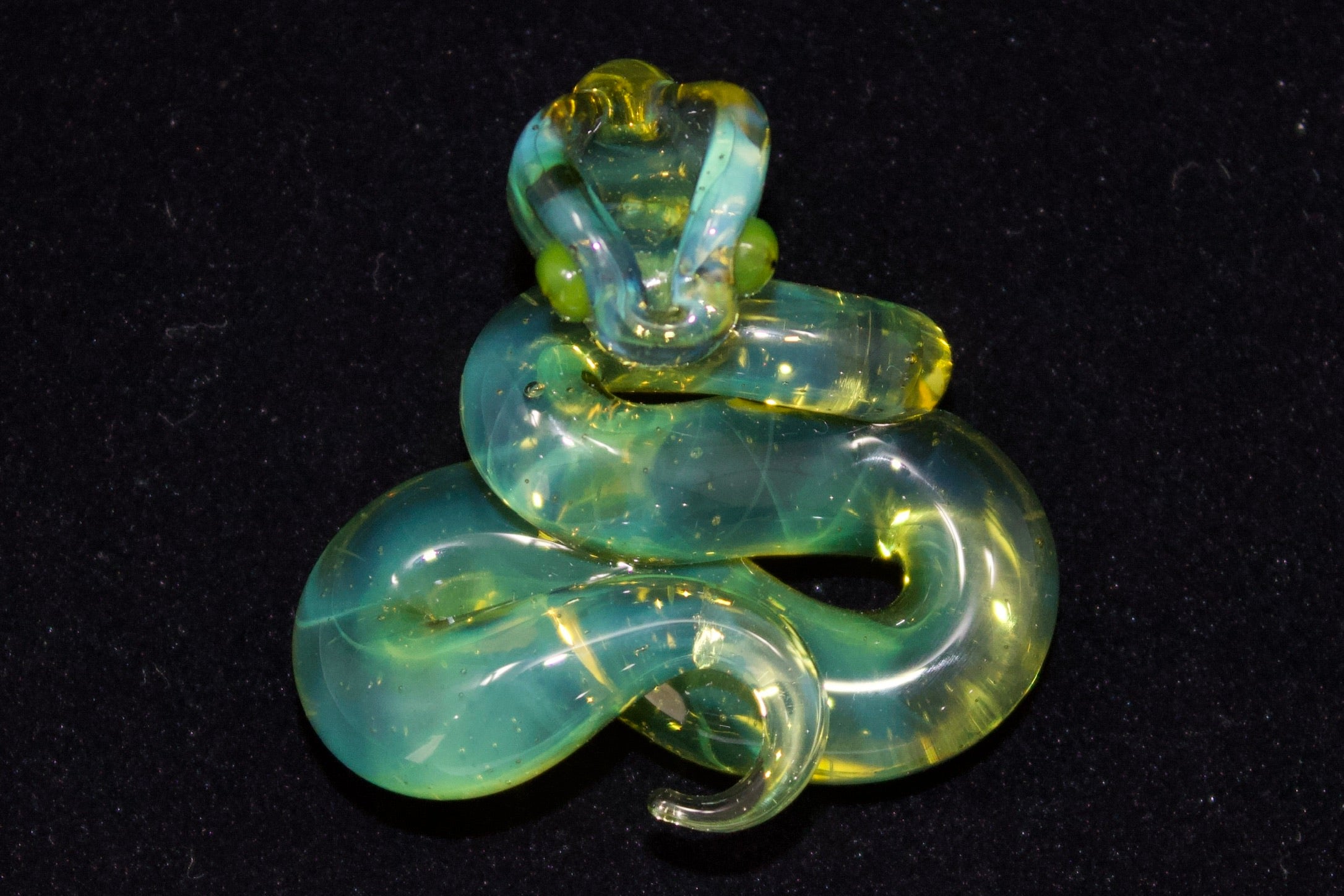Glass Eyed Python Gilyum - Mille Eye Python Pendants – Everybody's glass and other art