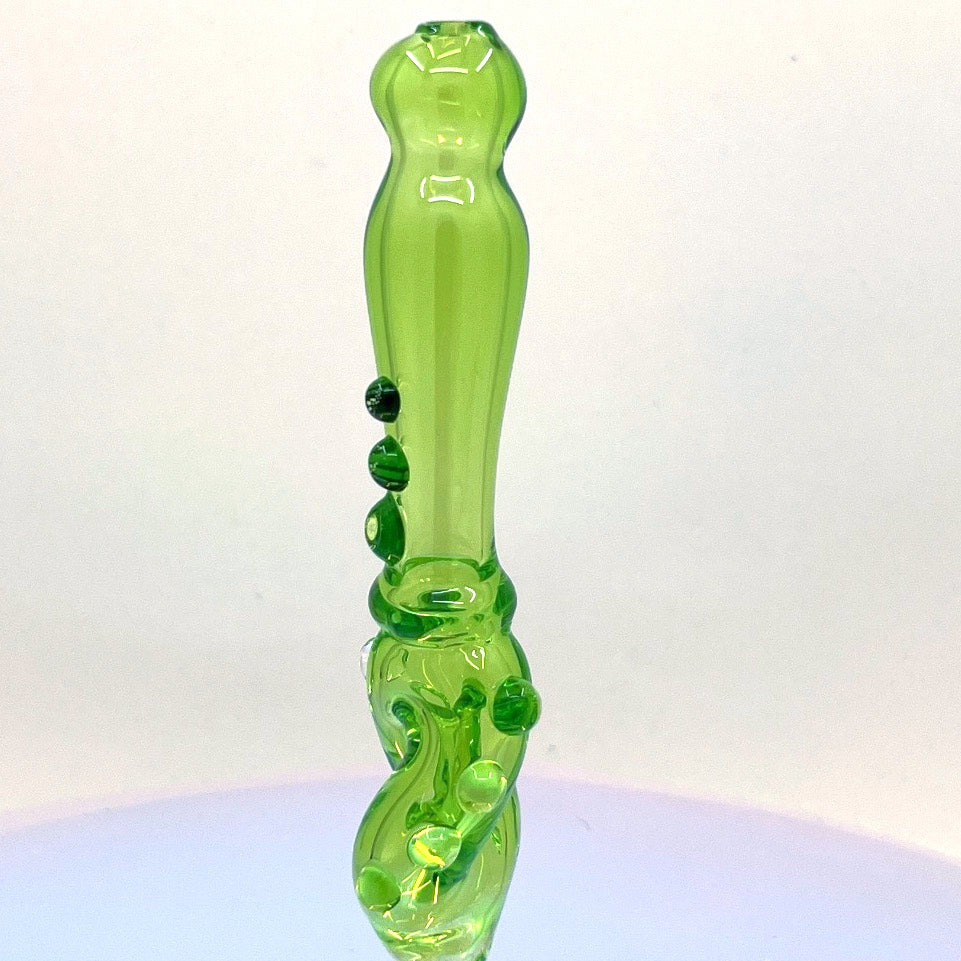 GlassbyJacs - Lime Donut Dab/Dip Straw