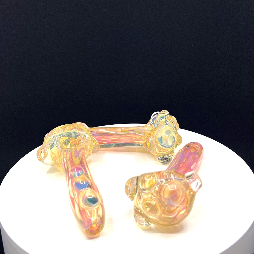 King_leo_glass Chunky Fumed Spoons