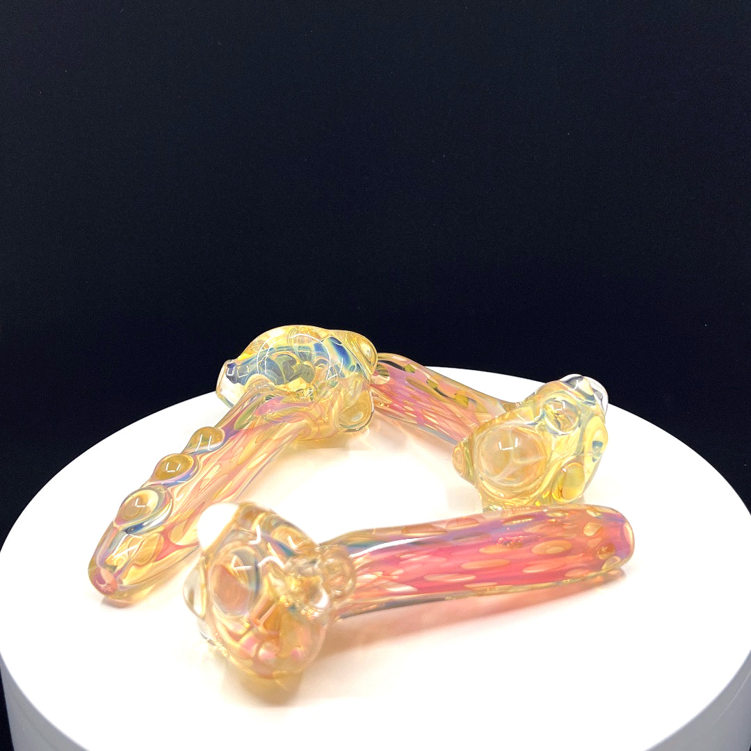 King_leo_glass Chunky Fumed Spoons