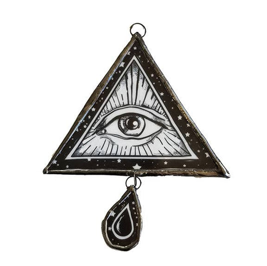 The All-Seeing Eye Petite Art Glass