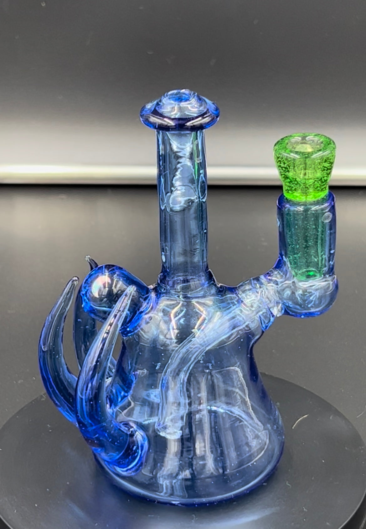 Unknown Artist Blue Rig w/ Horns