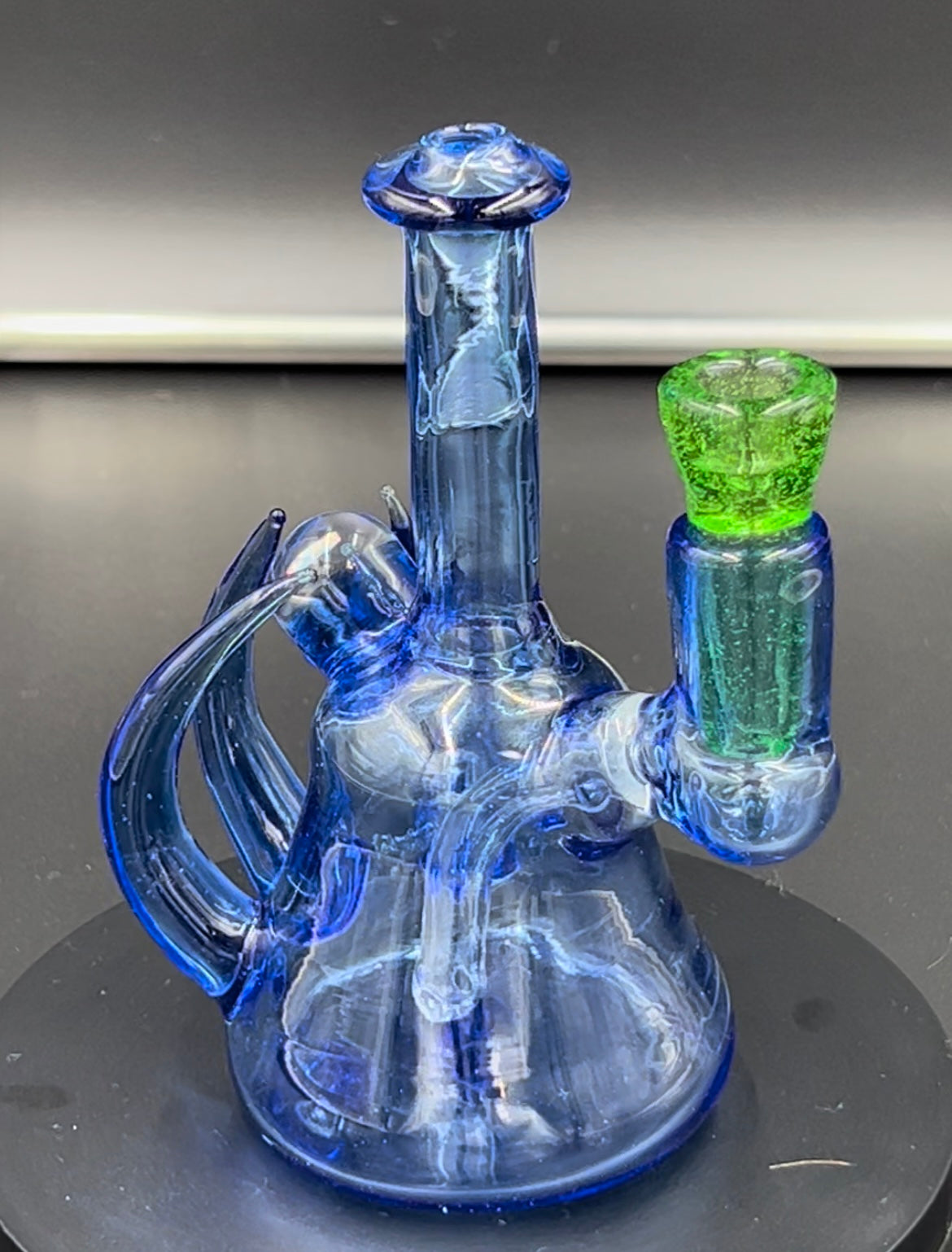 Unknown Artist Blue Rig w/ Horns