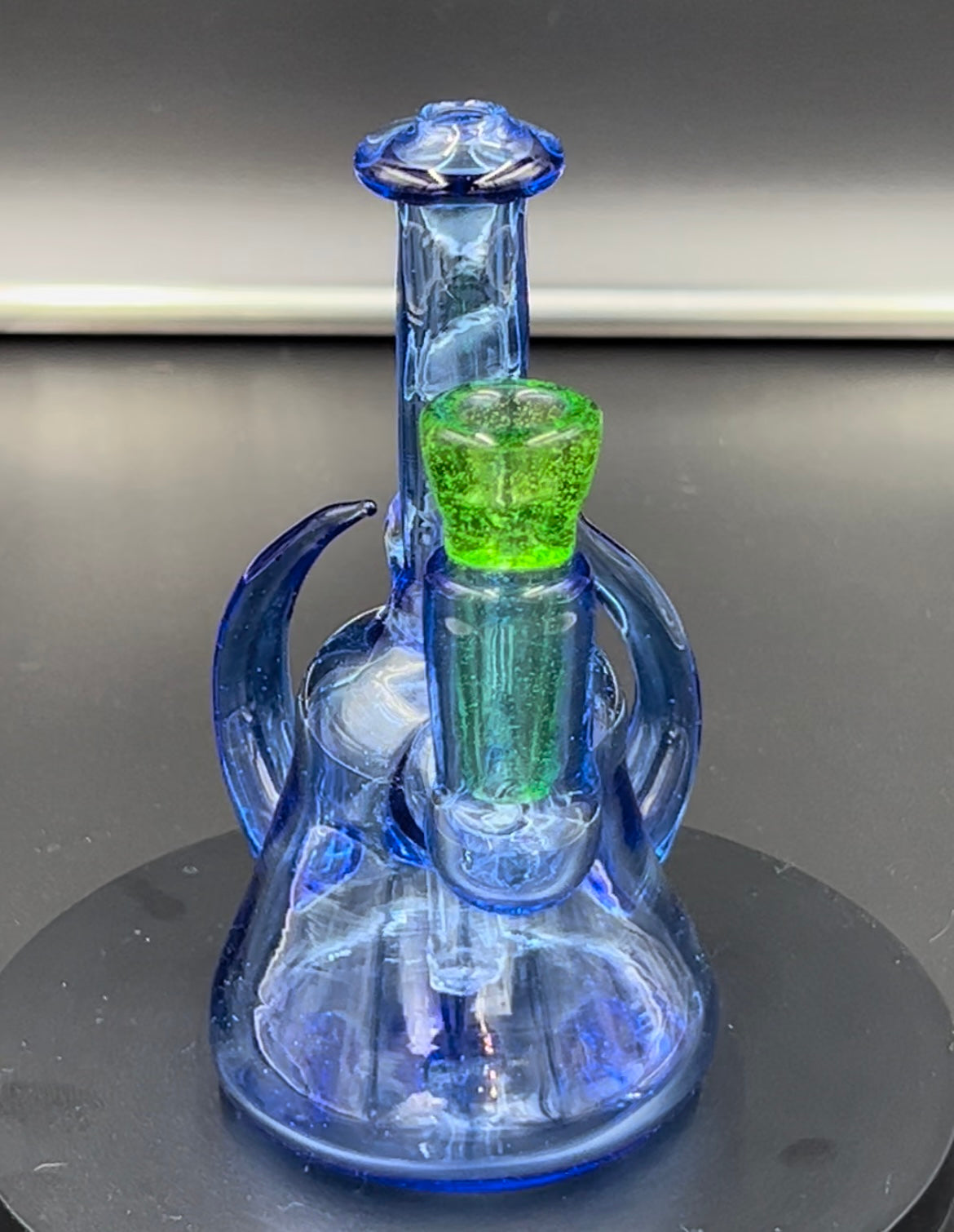 Unknown Artist Blue Rig w/ Horns