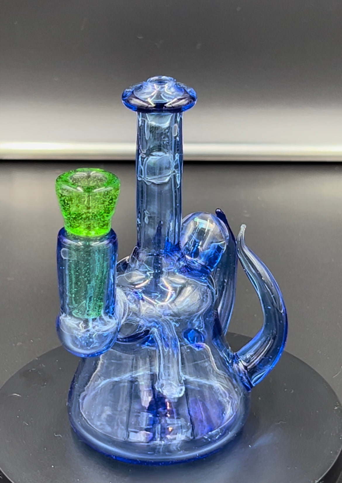 Unknown Artist Blue Rig w/ Horns