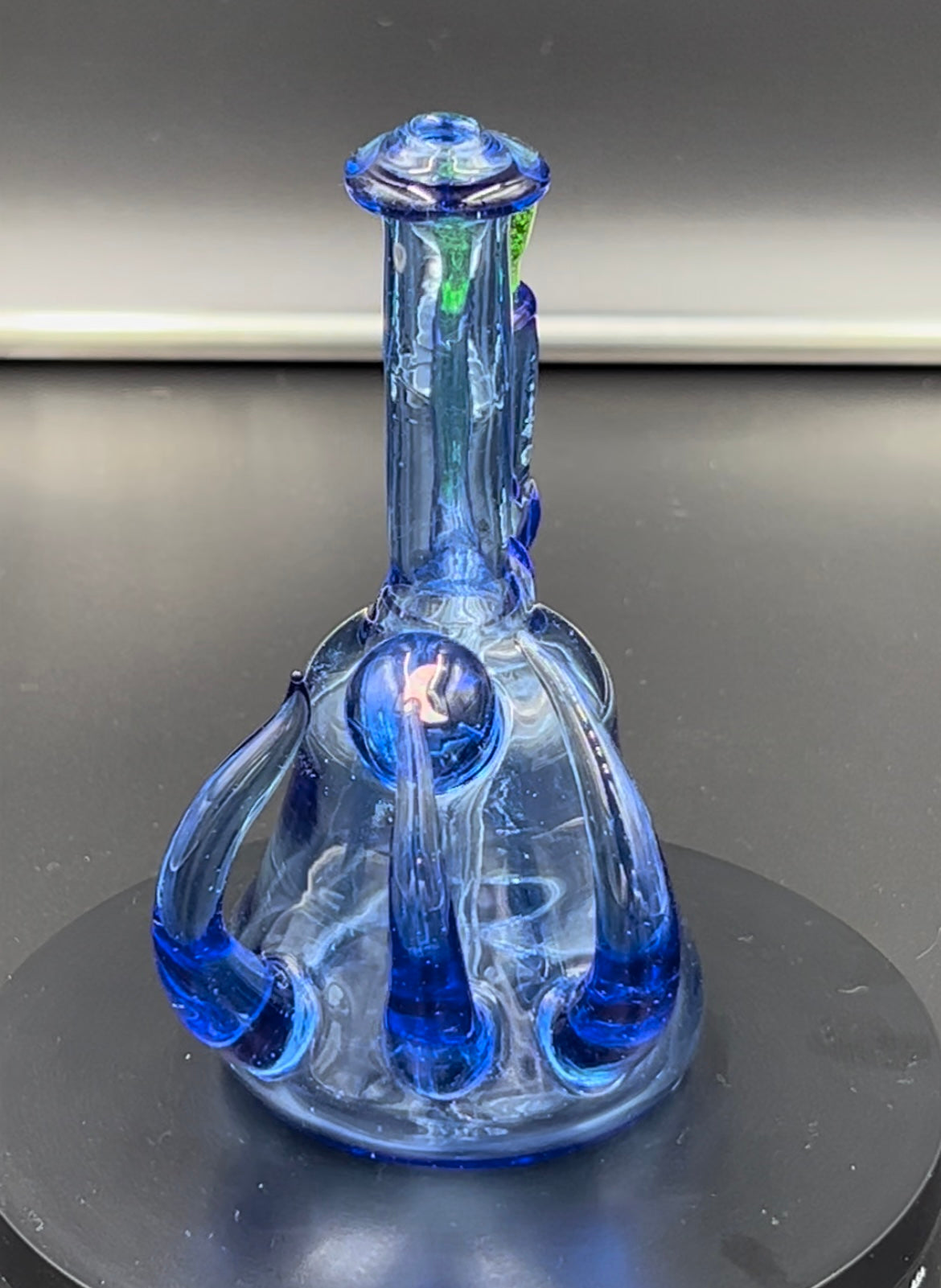 Unknown Artist Blue Rig w/ Horns