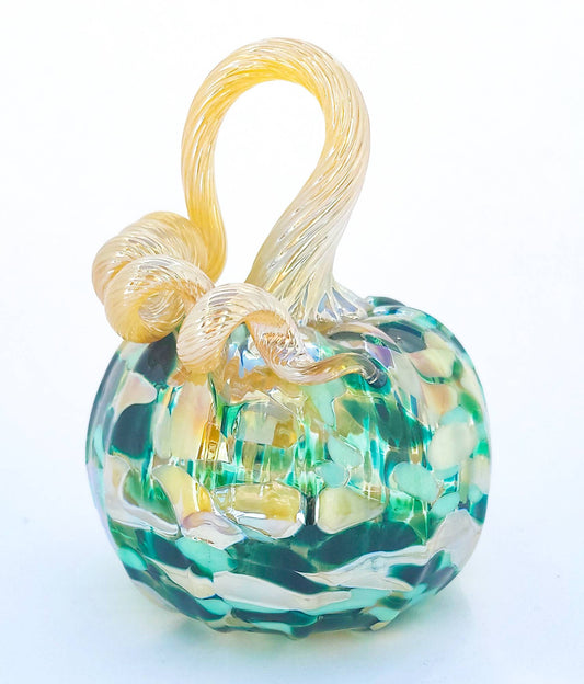 Green Glam Pumpkin