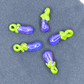Ancient_Glastronaut - Eggplant Pendants