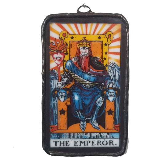 The Emperor Glass Tarot Petite Art